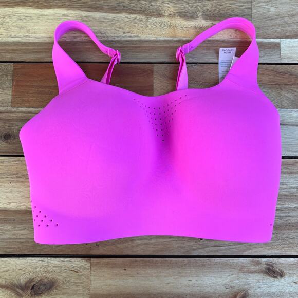 Victoria’s Secret Seamless Sports Bra – Hot Pink – Medium Support NWT Size 36DDD - Picture 1 of 5